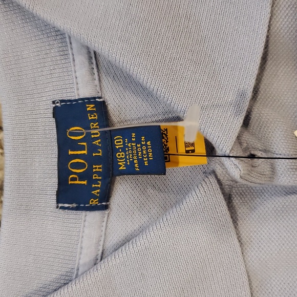 NEW Polo Ralph Lauren Girls Eyelet Polo Dress - Picture 5 of 6